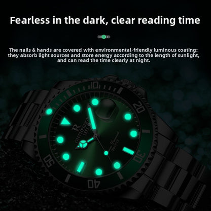 Men's Quartz Watch with Date Display