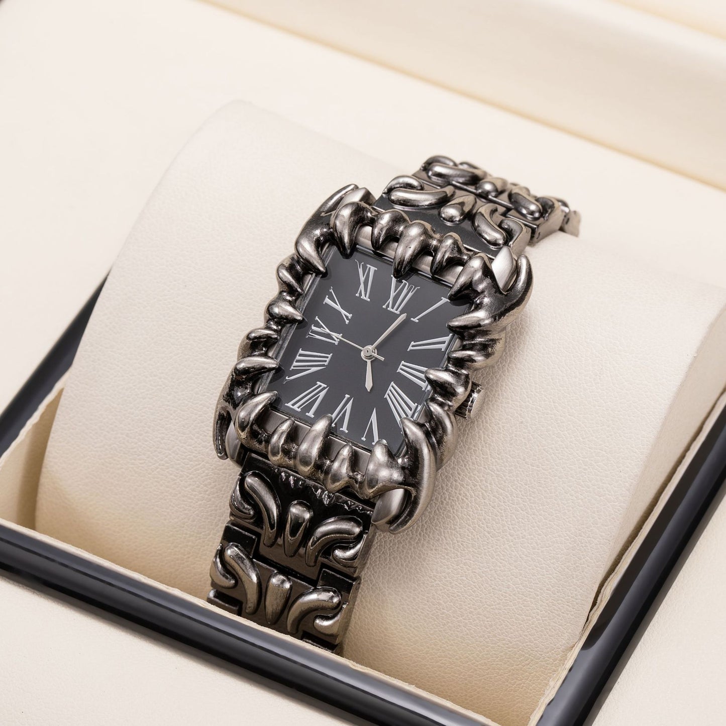 Retro Square Claw Mens Watch