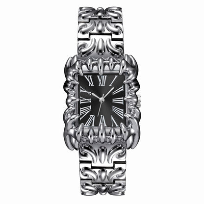 Retro Square Claw Mens Watch