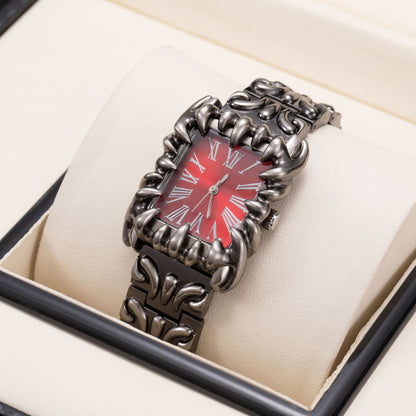 Retro Square Claw Mens Watch
