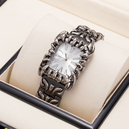 Retro Square Claw Mens Watch