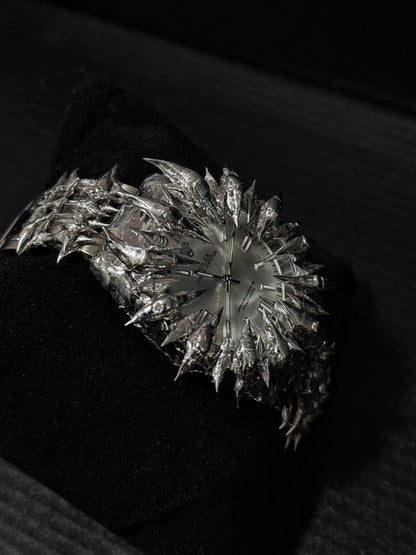 Handmade Dragon Scale Spike Mechanical Watch