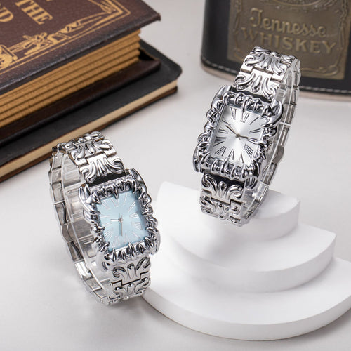 Retro Square Claw Mens Watch