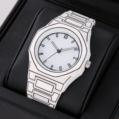 Fashion Quartz Watch with Waterproof Design