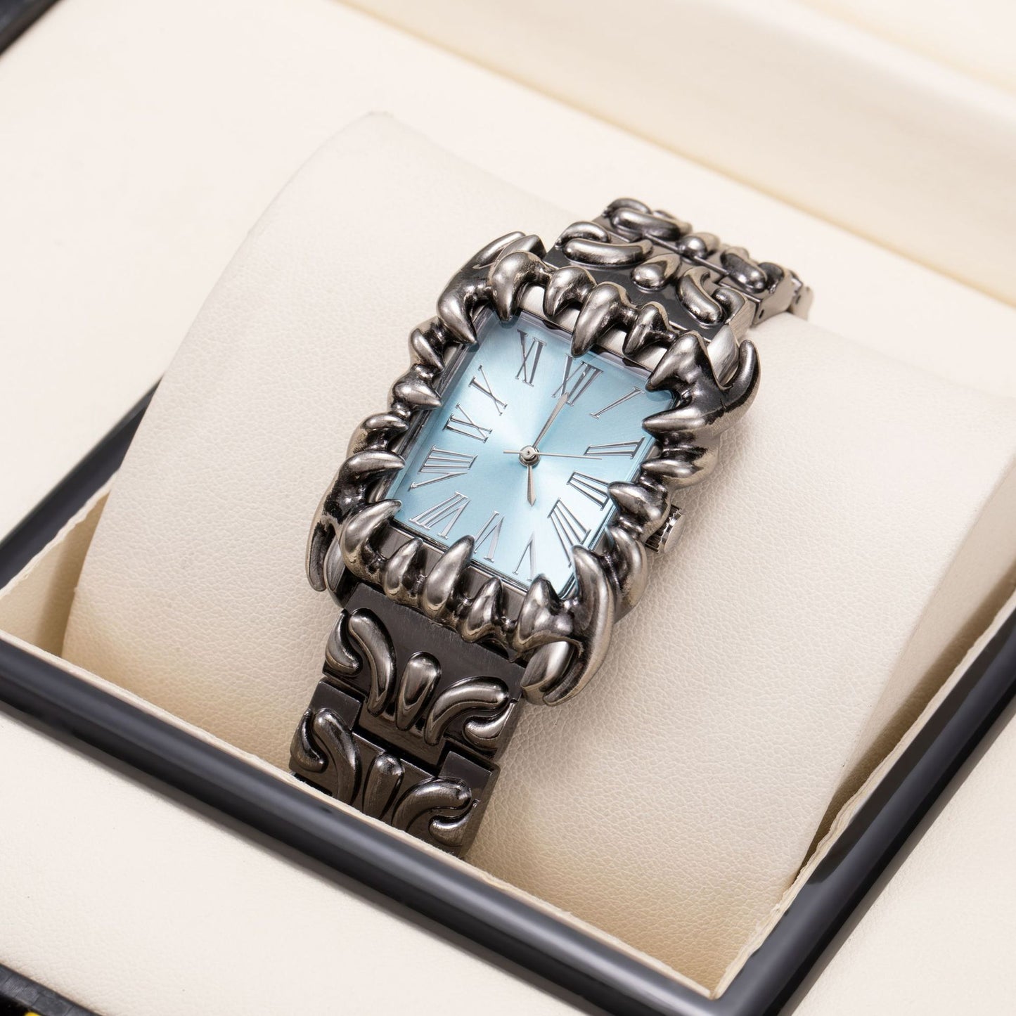 Retro Square Claw Mens Watch