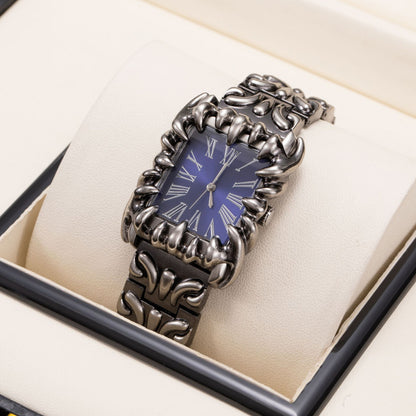 Retro Square Claw Mens Watch