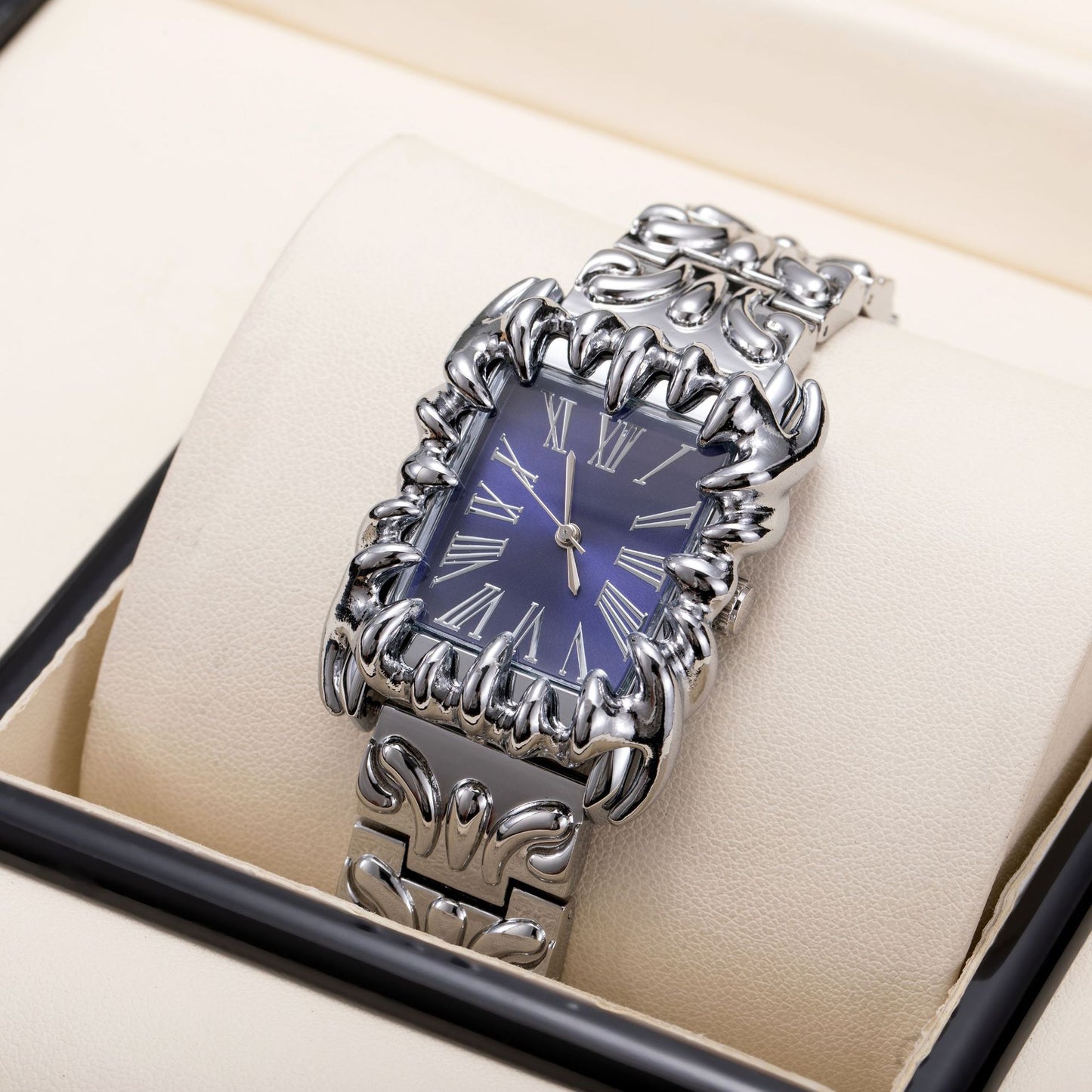 Retro Square Claw Mens Watch