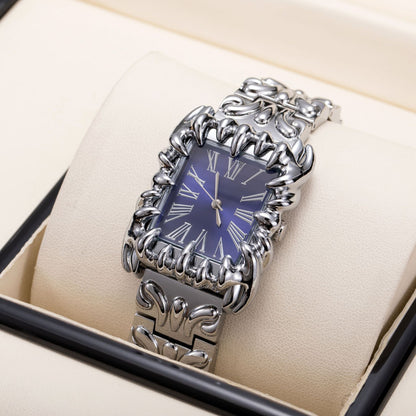 Retro Square Claw Mens Watch
