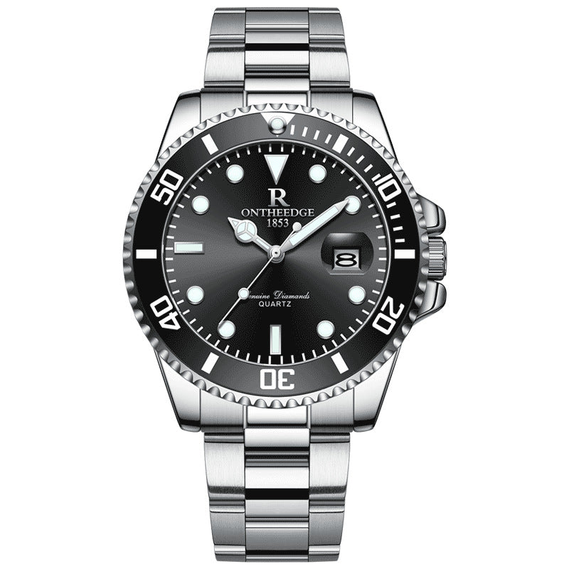 Men's Quartz Watch with Date Display